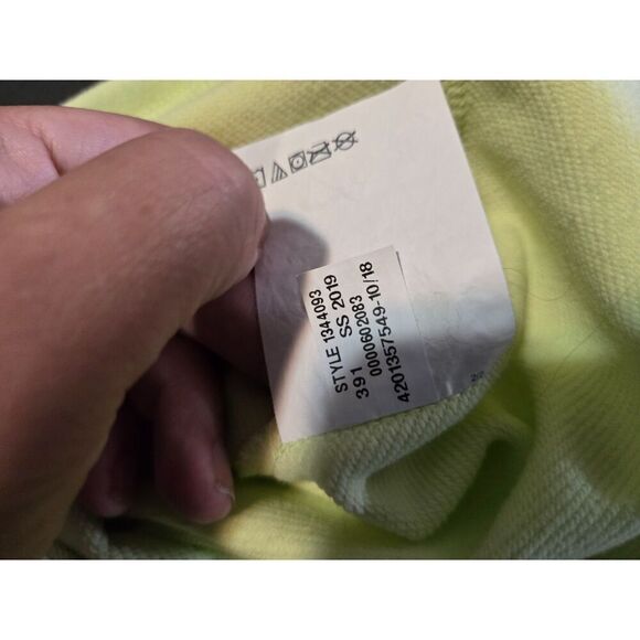 Under Armour Women's Yellow Loose Fit Short Sleeve Sweatshirt Size Medium - Picture 2 of 6